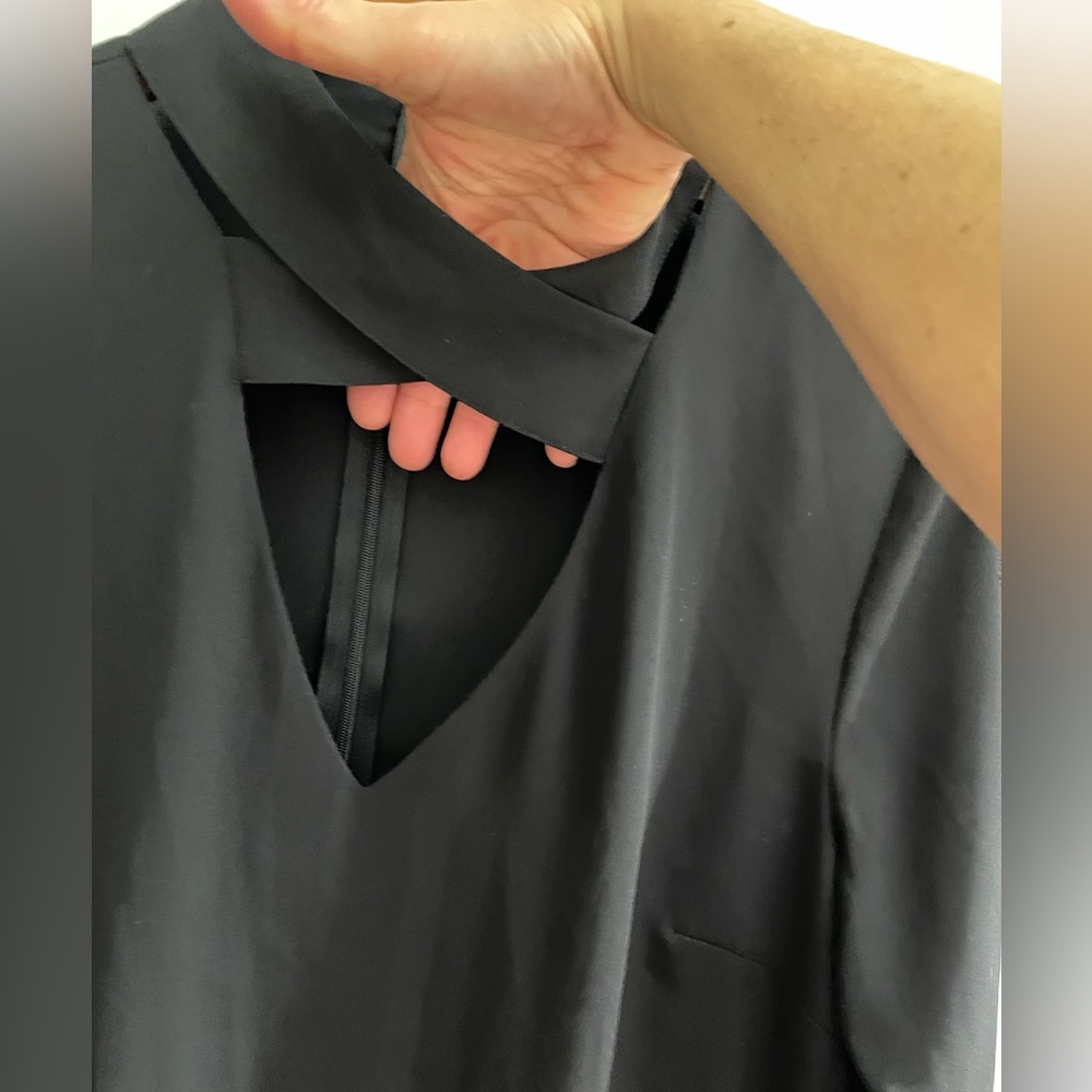Black Dressy Top - Picture 2 of 6
